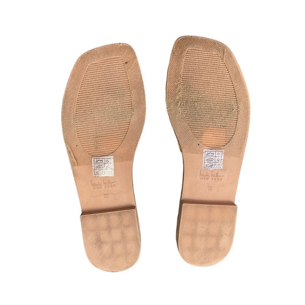 Nicole Miller New York Strappy Studded‎ Rhinestone Slip On Sandals Size 10 - Picture 8 of 9